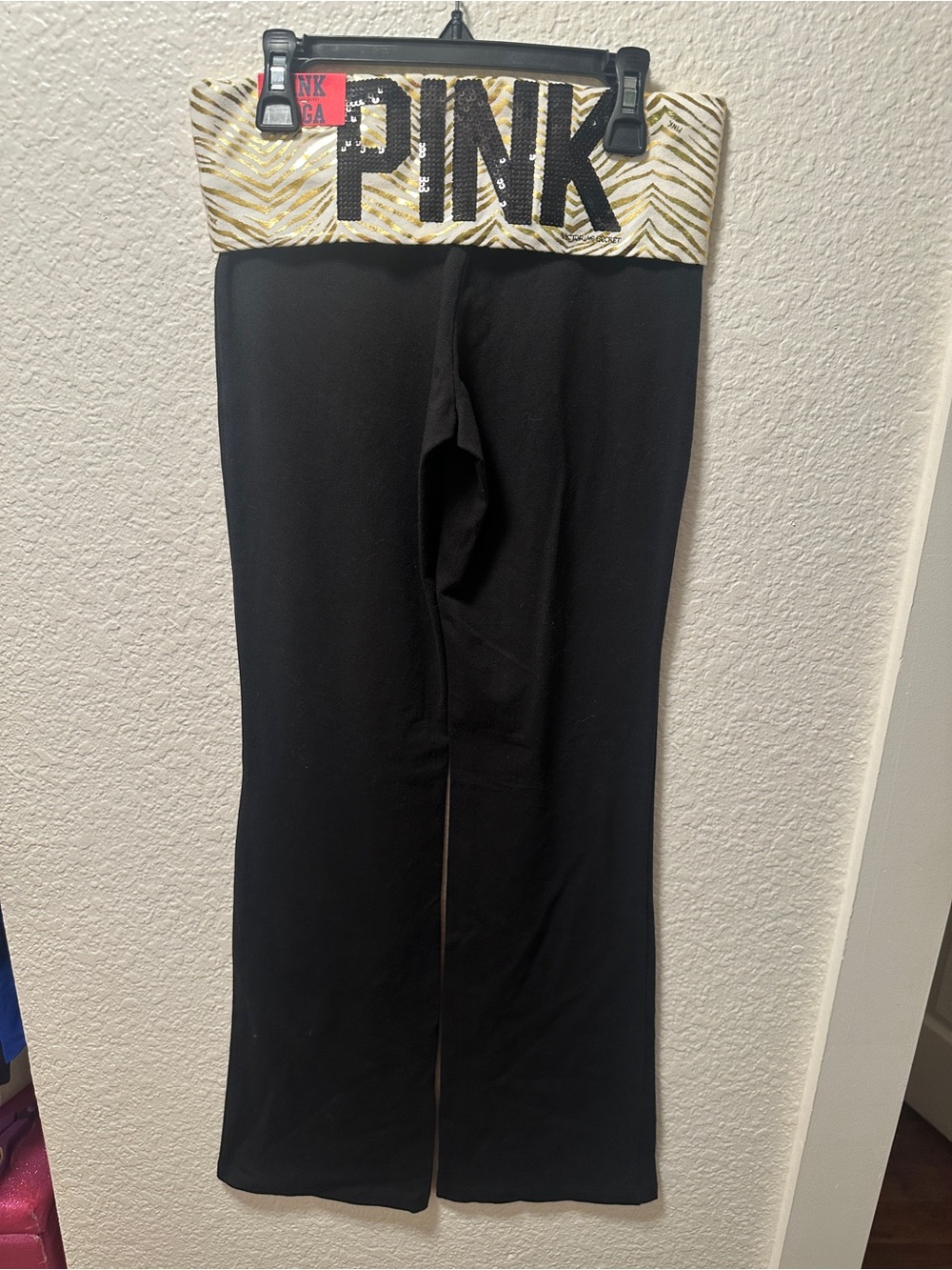 Rare Y2K Victoria secret pink yoga bootcut pants
